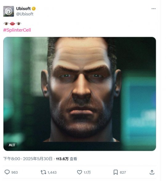 育碧预热《细胞分裂：重制版》 舅舅称“画面相当惊艳”-乐久游-游戏盒子