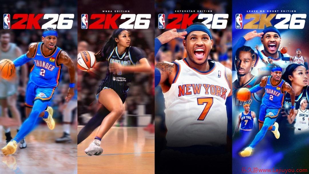 《NBA 2K26》PC配置需求公布 1060即可爽玩！-乐久游-游戏盒子