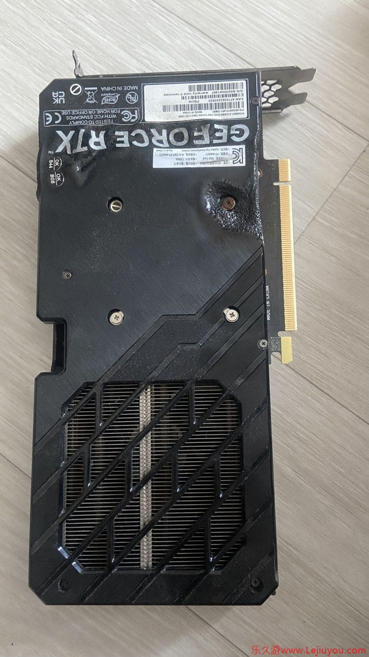 完全意想不到！RTX4060Ti起火严重烧熔：未超频没高负载-乐久游-游戏盒子