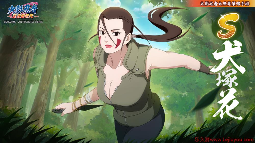 《火影忍者：忍者新世代》一族引以为傲的才女，非常聪明沉着！S忍犬塚花登场！-乐久游-游戏盒子