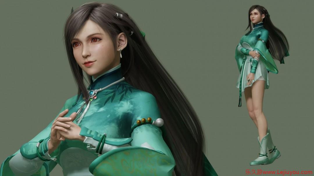 《最终幻想7：重生》新服装Mod 蒂法变仙剑月清疏-乐久游-游戏盒子