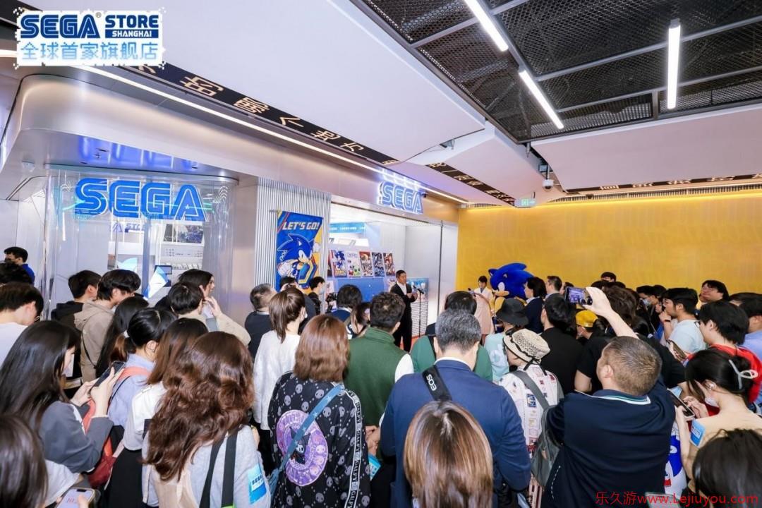 世嘉全球首家旗舰店开业仪式盛大举行 索尼克空降百联ZX引爆狂欢-乐久游-游戏盒子