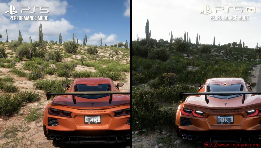 《极限竞速：地平线5》视频 PS5 Pro远胜Xbox Series X-乐久游-游戏盒子