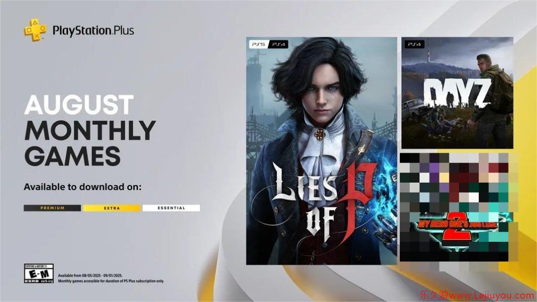 PS+8月会免游戏公布：《匹诺曹的谎言》领衔-乐久游-游戏盒子