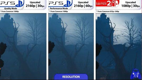 光照与细节阉割严重！ 《时间旅者：重生曙光》PS5与Switch2表现对比-乐久游-游戏盒子